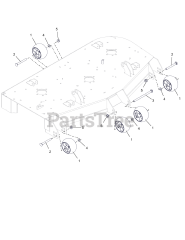 Ariens 991296 - Ariens Apex 48" Zero-Turn Mower, Kawasaki FR (SN: 135000 - 199999) Anti-Scalp Wheels and Baffles – 48"