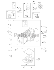 Briggs & Stratton 592057 - Briggs & Stratton Short Block Assembly