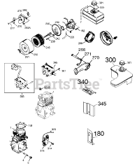 Tecumseh OHSK120-223620A - Tecumseh Engine Engine Parts List #2