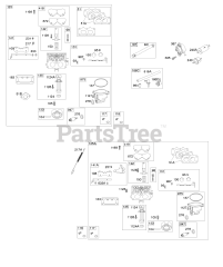 Briggs & Stratton 44R677-0033-B1 - Briggs & Stratton Vertical Engine Carburetor, Fuel Supply