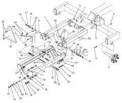Gravely 895401 (FP-3132) - Gravely Tow-Behind Finishing Mower (SN: 000101 & Above)