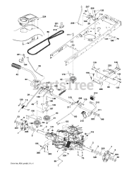 RedMax GT 2454 F (960430238-00) - RedMax 54" Garden Tractor, 24hp (2017-08)