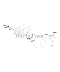 Briggs & Stratton 86432-0138-B1 - Briggs & Stratton Horizontal Engine