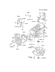 Kawasaki FB460V-JS08 - Kawasaki Engine CYLINDER/CRANKCASE