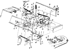 MTD 135-600-000 - MTD Lawn Tractor (1995)
