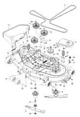 Husqvarna Z 254 F (967954001-01) - Husqvarna 54