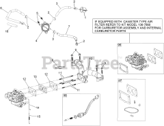 Toro 74778 (MX 5075) - Toro 50" TimeCutter Zero-Turn Mower (SN: 404314200 - 999999999) Fuel System Assembly