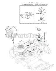 Scag SZL52H-24KT - Scag Liberty Z 52" Zero-Turn Mower, 24hp Kohler (SN: V2100001 - V2199999)