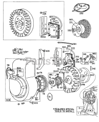 Briggs & Stratton 60201-0164-XX - Briggs & Stratton Horizontal Engine