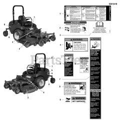 Ferris F 800X (5901235) - Ferris F800X Series Front Mount Zero-Turn Riding Mower, 30hp Yanmar