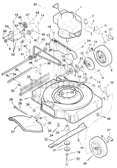 Murray 22755x50A - Murray 22" Walk-Behind Mower (1997)