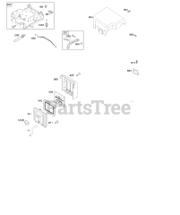 Briggs & Stratton 12L232-0002-H8 - Briggs & Stratton Horizontal Engine
