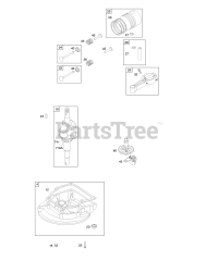 Briggs & Stratton 9H902-0100-B1 - Briggs & Stratton Vertical Engine Camshaft, Crankcase Cover/Sump, Crankshaft, Piston/Rings/Connecting Rod