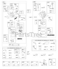Briggs & Stratton 33S877-0014-G1 - Briggs & Stratton Vertical Engine Carburetor, Fuel Supply, Kit-Carburetor Overhaul