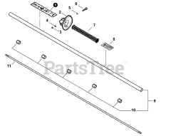 Shindaiwa AH 254 - Shindaiwa Articulating Hedge Trimmer (SN: T76514001001 - T76514999999)