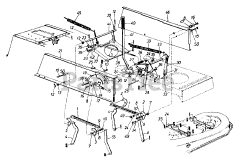 Wizard 13AS695G098 - Wizard Lawn Tractor (2001) (Western Auto) Parts ...