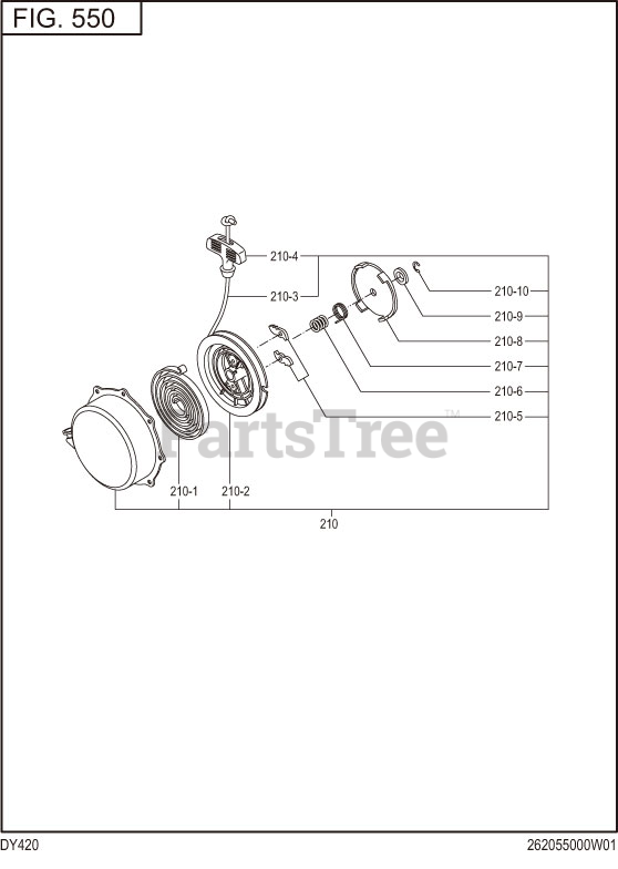 Subaru Robin DY420DD7070 DY42