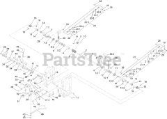 Toro 74312 (8000) - Toro 48" Z Master Zero-Turn Mower (SN: 400000000 - 402079999) Speed Control Assembly