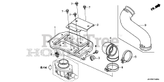 Honda GX690 RH TXF2 (GCAPH) - Honda Engine, Made in China (SN: GCAPH-1000001 - GCAPH-1999999)
