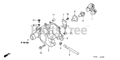 Honda H5518 NA2/D (TZAC) - Honda Multi-Purpose Tractor, Made in Japan (SN: TZAC-3500001 - TZAC-3599999) GOVERNOR COVER