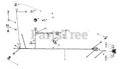 Craftsman 247.274020 (13AX604G099) - Craftsman Lawn Tractor (1999) (Sears)
