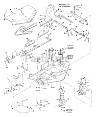 Troy-Bilt 50048S - Troy-Bilt 48" Side-Discharge Mower Deck