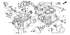 Honda EX5500 K1 A/B (EA1) - Honda Generator, Made in Japan (SN: EA1-1072384 - EA1-1099999) CYLINDER