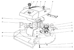 Toro 21173 - Toro Guardian Walk-Behind Mower (SN: 003000001 - 003999999) (1973)