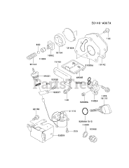 Kawasaki FE290D-AS13 - Kawasaki Engine LUBRICATION-EQUIPMENT