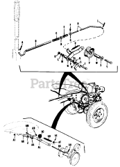 Simplicity 990120 - Simplicity Wonderboy Rear-Engine Riding Mower, 4hp