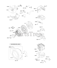 Briggs & Stratton 15Z314-0111-E1 - Briggs & Stratton Horizontal Engine