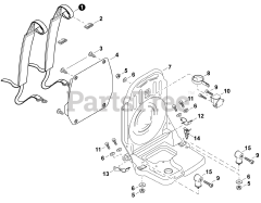 Echo PB-755 ST - Echo Backpack Blower (SN: P04213001001 - P04213999999)