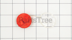 Echo 43600137932 Oil Tank Cap Assembly - image 1