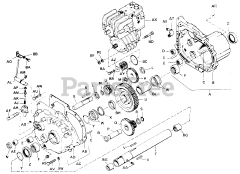 Simplicity 3212 H (990572) - Simplicity Sovereign Garden Tractor, 12hp