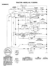 Electrolux/AYP Y 1292RB A - Electrolux/AYP Lawn Tractor SCHEMATIC