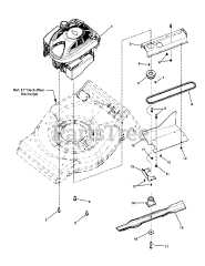 Simplicity SMIPVH 21725 (7800893) - Simplicity 21" Walk-Behind Mower, 7.25hp