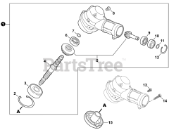 Echo SRM-2620 T - Echo String Trimmer (SN: U44415001001 - U44415999999)