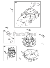 Briggs & Stratton 125P05-0072-H5 - Briggs & Stratton Vertical Engine