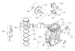 Cub Cadet LT 2138 (13A-214F710) - Cub Cadet 38" Lawn Tractor