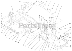 Toro 73470 (518 xi) - Toro Garden Tractor (SN: 089000001 - 089999999) (1998)