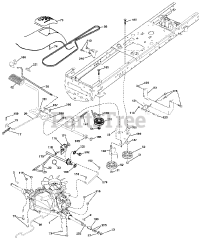 Ariens 936038 (960460002-00) - Ariens 42" Lawn Tractor, 19hp Kohler, Hydro