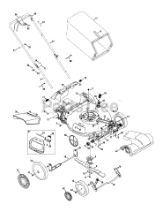 Columbia 12AVB29Q897 - Columbia 21" Walk-Behind Mower (2012)