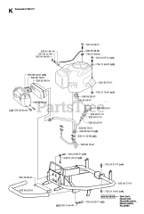 Husqvarna PF 21 AWD (953536501) - Husqvarna Proflex Swedish Riding Mower (2005-04) ENGINE