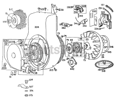 Briggs & Stratton 170412-0226-XX - Briggs & Stratton Horizontal Engine