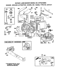 Electrolux/AYP 2243 B99 - Electrolux/AYP Walk-Behind Mower (1999)