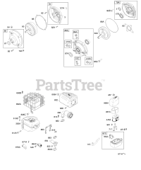 Briggs & Stratton 123332-0141-B8 - Briggs & Stratton Horizontal Engine
