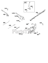 Briggs & Stratton 33R877-0030-B1 - Briggs & Stratton Vertical Engine Controls Group