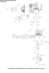 Kohler ECV940-3020 - Kohler Command PRO EFI Engine, Made for Konig Industries, 33hp 04 CylinderHead/Breather