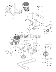 RedMax CZT 48 x (967671601-00) - RedMax 48" Zero-Turn Riding Mower (2017-09)