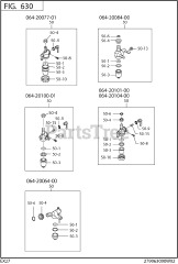Subaru Robin EX270DS2020 (EX27) - Subaru Robin Engine 630 Fuel &amp; Lubricant